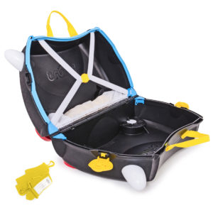 Trunki Pedro Pirat, Farbe Schwarz, 18 Liter, Innensicht, Reiseartikel Webshop weshop.ch