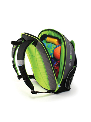 Trunki BoostApak, Kinderrucksak, Farbe Grün und Schwarz, 8 Liter, Reiseartikel weshop.ch