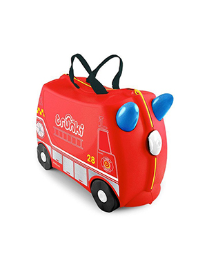 Trunki frank fire truck, kindertrolley, Farbe Rot, 18 Liter, Reiseartikel Webshop weshop.ch