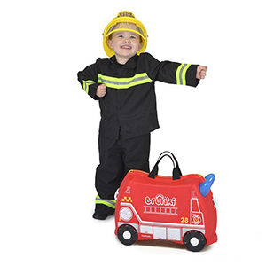 Trunki frank fire truck, kindertrolley, Farbe Rot, 18 Liter, für Ferien und Reisen, Reiseartikel Webshop weshop.ch
