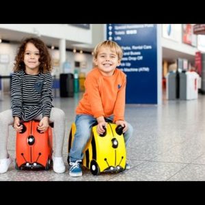 Trunki tigerorange Tipu kinderkoffer Handgepäck -6085