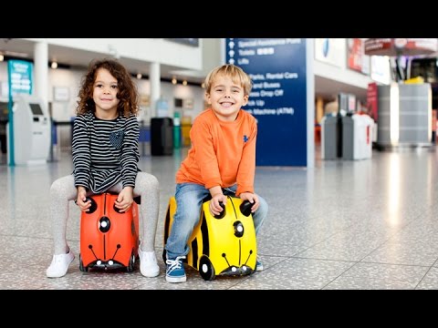 Trunki tigerorange Tipu kinderkoffer Handgepäck -6085