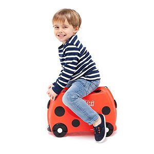 Trunki Harley der Marienkäfer , Kinderkoffer, Farbe rot, 18 Liter, für Ferien und Reisen, Reiseartikel Webshop weshop.ch