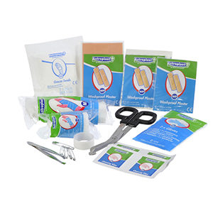 Reiseapotheke Careplus First Aid Kit Basic Apotheke Inhalt, Schweizer Reisezubehör Online-Shop weshop.ch