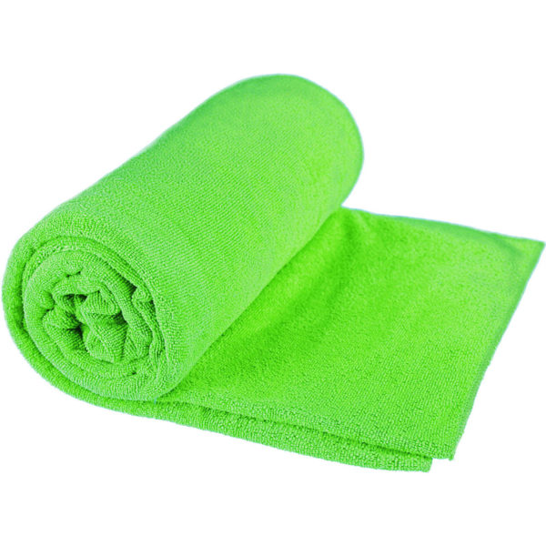 XL Mikrofaser Frottiertuch, Reisehandtuch, Mikrofaserhandtuch, Farbe Lime, Sea to Summit, im Reise Gadgets Shop weshop.ch erhältlich