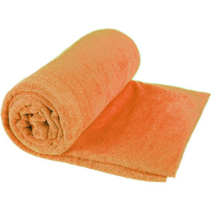 XL Mikrofaser Frottiertuch, Reisehandtuch, Mikrofaserhandtuch, Farbe Orange, Sea to Summit, im Reise Gadgets Shop weshop.ch erhältlich