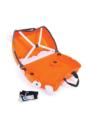 Trunki Tigerorange Tipu, kinderkoffer Handgepäck, Farbe orange, 18 Liter, Innentasche, Reiseartikel Webshop weshop.ch