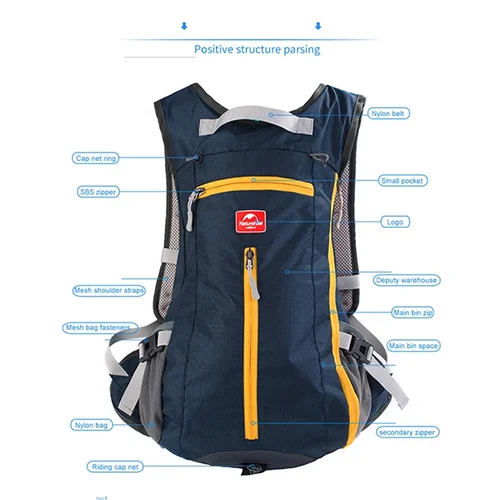 Velorucksack 15liter-Informationen weshop reisezubehoer