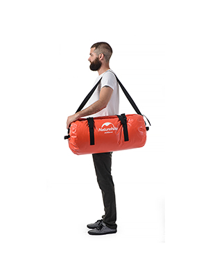 Wasserdichte Tasche 60 Liter, Seitlich, Reiseuntensilien Online Shop weshop.ch