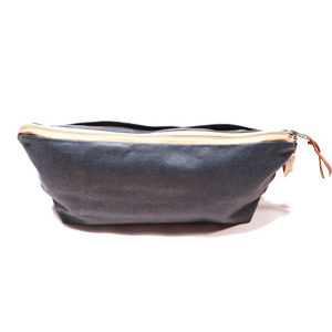 Handgefertigtes Reise-Necessaire - Waxed Canvas -Innenansicht