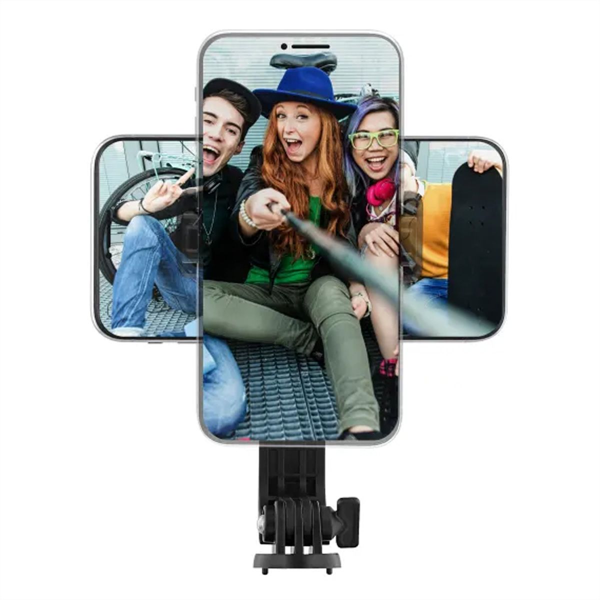 Selfie Stick mit Bluetooth Fernauslöser-10273