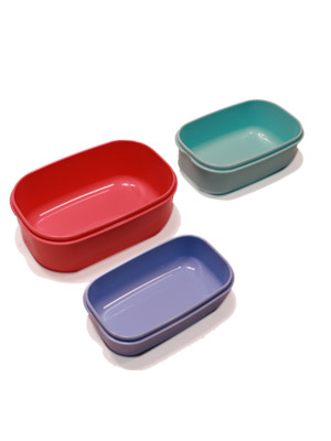 Baby Boxen für unterwegs, 3 Gefässe in verschiede Grössen. Jetzt erhältlich im Reisegadget Online-Shop weshop.ch.