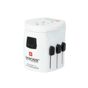 SKROSS World-Reiseadapter PRO Light – World Reisedapter MUV Micro j