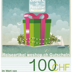 weshop.ch Reiseartikel Onlineshop Gutschein im Wert von 50 CHF