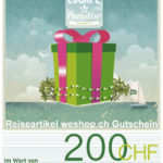 weshop.ch Reiseartikel Onlineshop Gutschein im Wert von 100 CHF