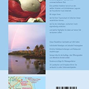 Mauritius Reiseführer Rückseite Hupe Verlag. Schweizer Reiseartikel Onlineshop weshop.ch