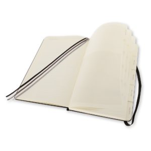 Moleskin Reisetagebuch mit Register