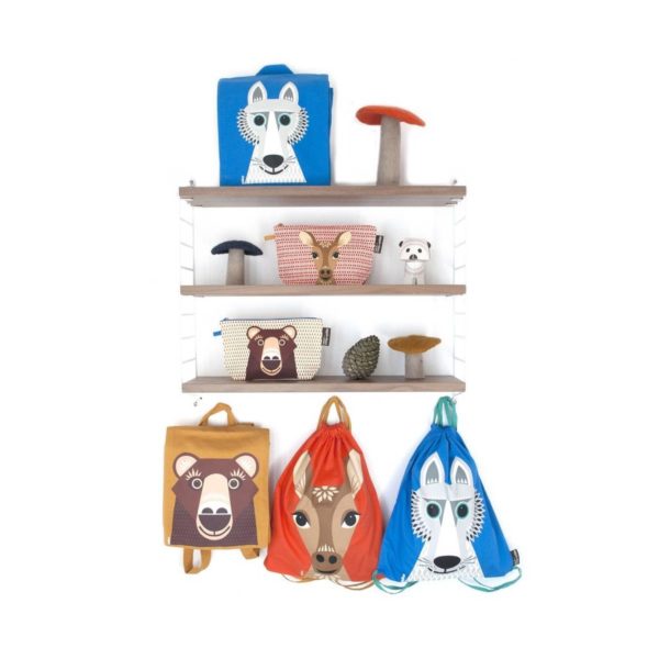 Kinderrucksack - Wolf - COQ EN PÂTE-6993