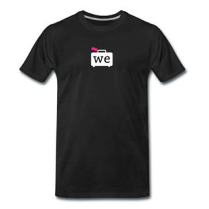 Männer T-shirt webook.ch Frontsicht