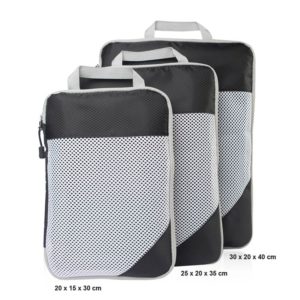 Packwürfel Packingcubes 3 Set - Schwarz-8388