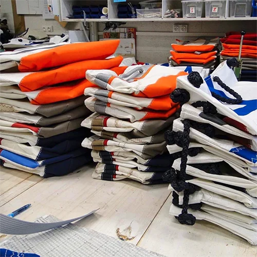 Segeltuchtasche Atelier Taschen Produktion weshop.ch
