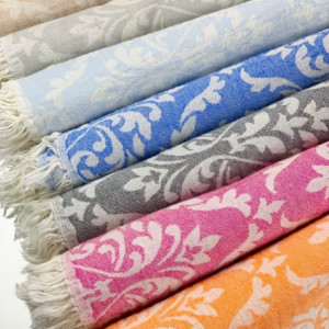 Hamamtuch Pestmental mit Jacquard Muster - Wellow Chroma Pestmental-0