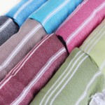 Ease-in Hamamtuch in Grün und Blaue Töne-9775