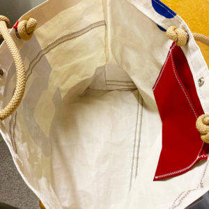 XL Segeltuch Strandtasche - Breitformat - Nr 5-10804