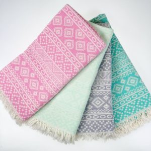 Hamamtuch mit Jacquard Muster