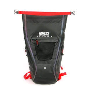 Motorrad Rucksack 25L, Rot und Schwarz - Image 5