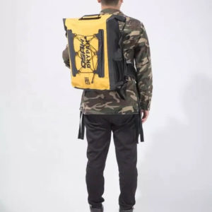 40 Liter Rucksack super wasserdicht in Gelb - Image 4