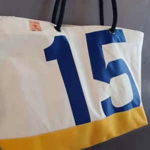 Sehr Grosse Segeltuch Tragtasche Breitformat - Image 4