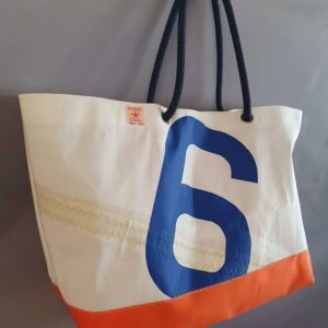 XXL Segeltuch Schultertasche Breitformat - Image 3