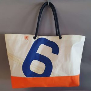 XXL Segeltuch Schultertasche Breitformat - Image 5