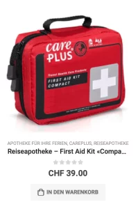 Reiseapotheke kaufen Familie Reiseapotheke First Aid Kit Careplus
