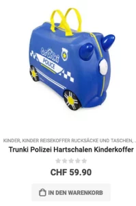 Trunki Kinderkoffer Polizei