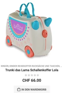 Trunki Kinderkoffer Lama Lola